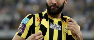بنزيما يتألق والاتحاد يسحق الخليج